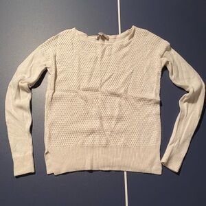 Loft Elegant Cream Sweater